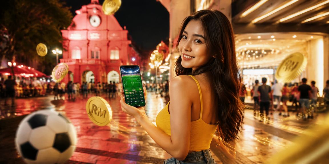 Peminat bola sepak di Melaka menonton dan bertaruh perlawanan langsung dalam talian