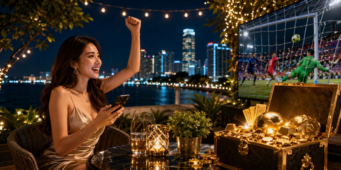 Penyokong sukan VIP di Pulau Pinang menikmati pengalaman pertaruhan langsung premium