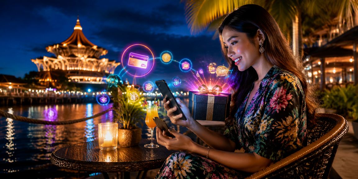 Pengguna Sarawak mengakses sukan maya melalui telefon mudah alih